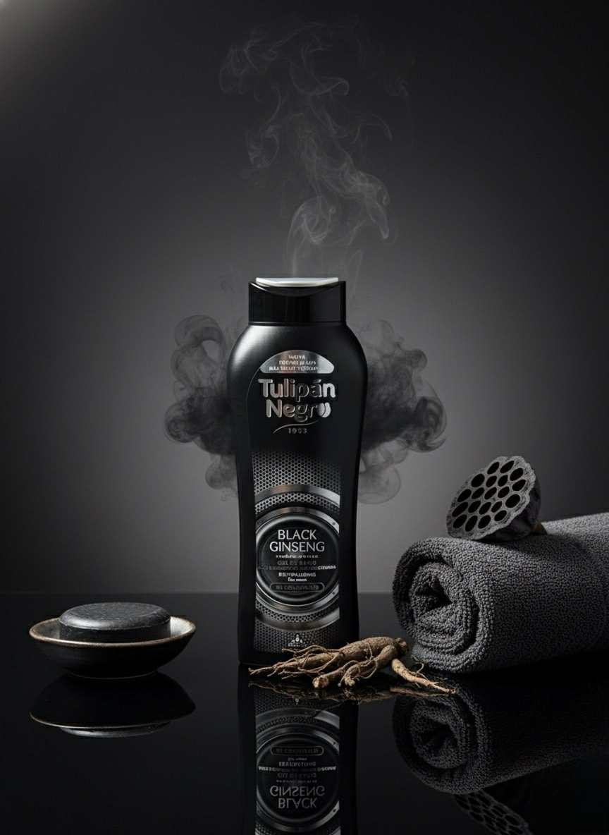 Tulipán Negro Gel Douche Black Ginseng