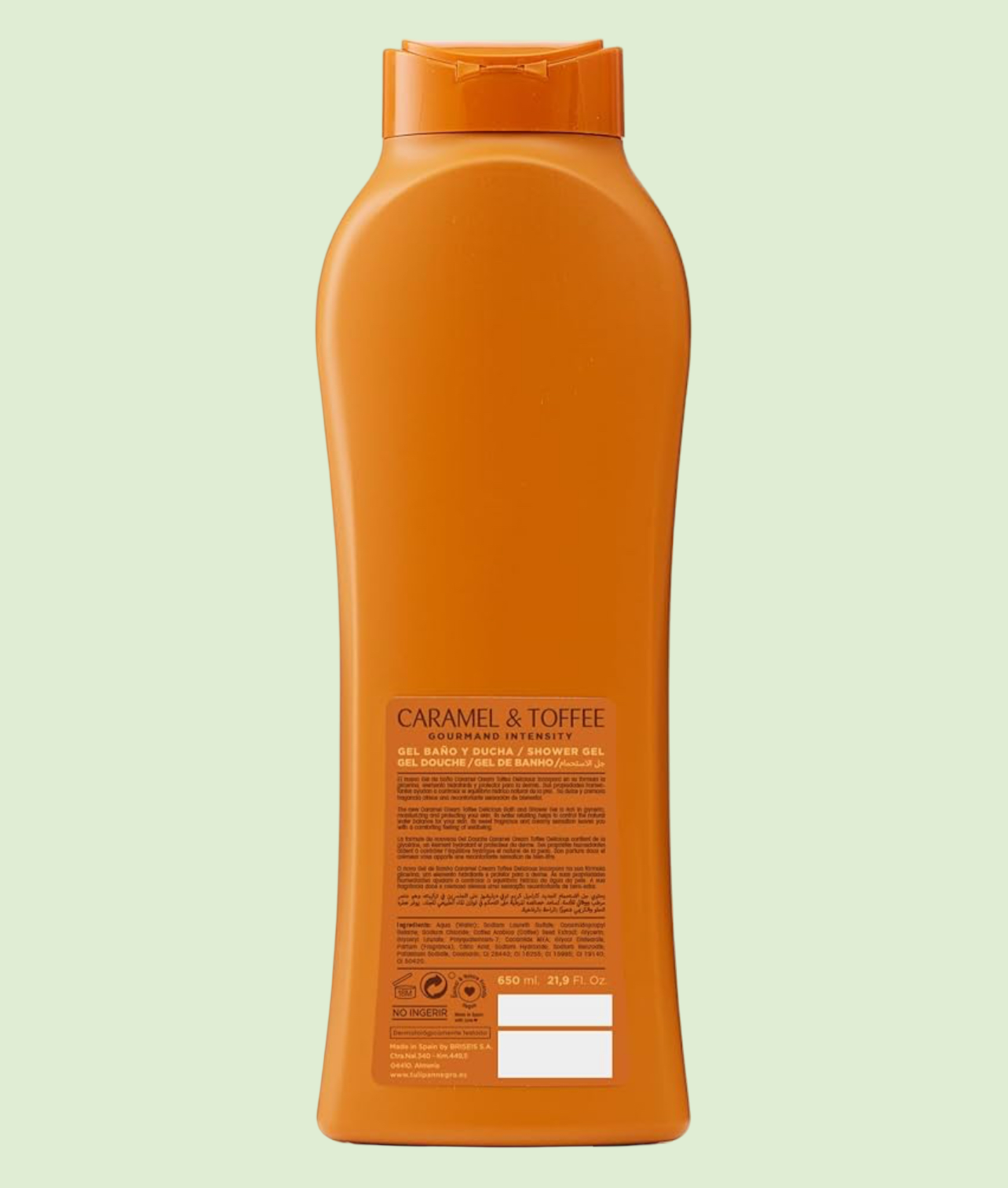 Gel douche – caramel & toffee – 650 ml