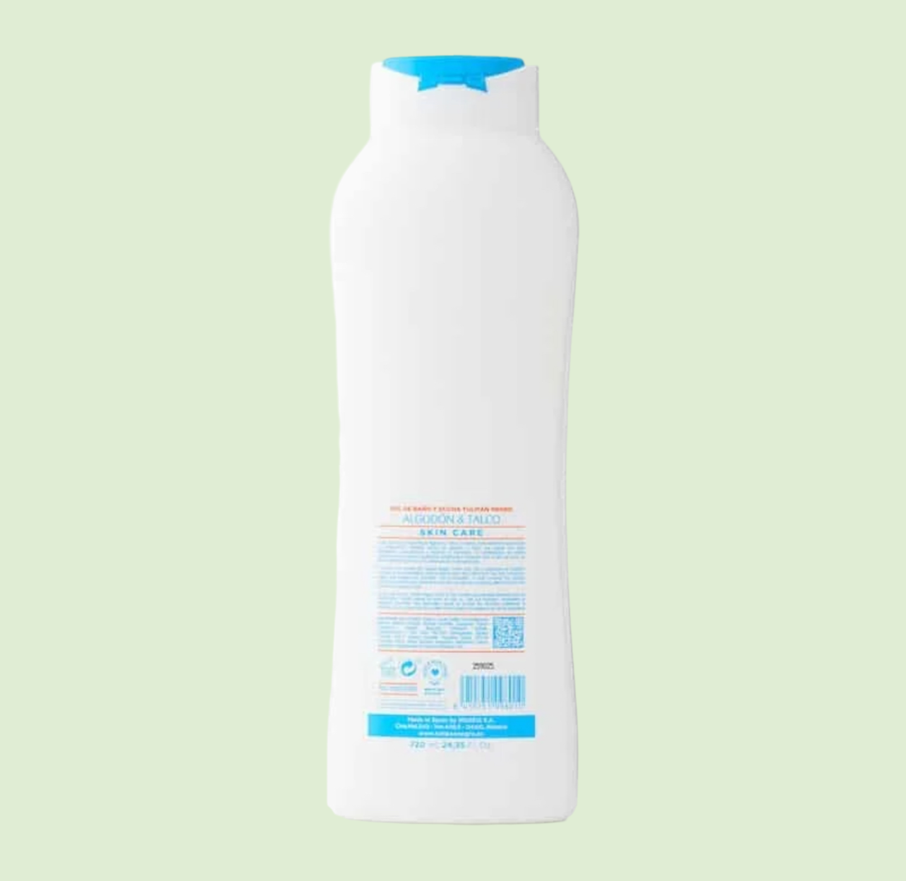 Gel douche coton & talc – 650 ml