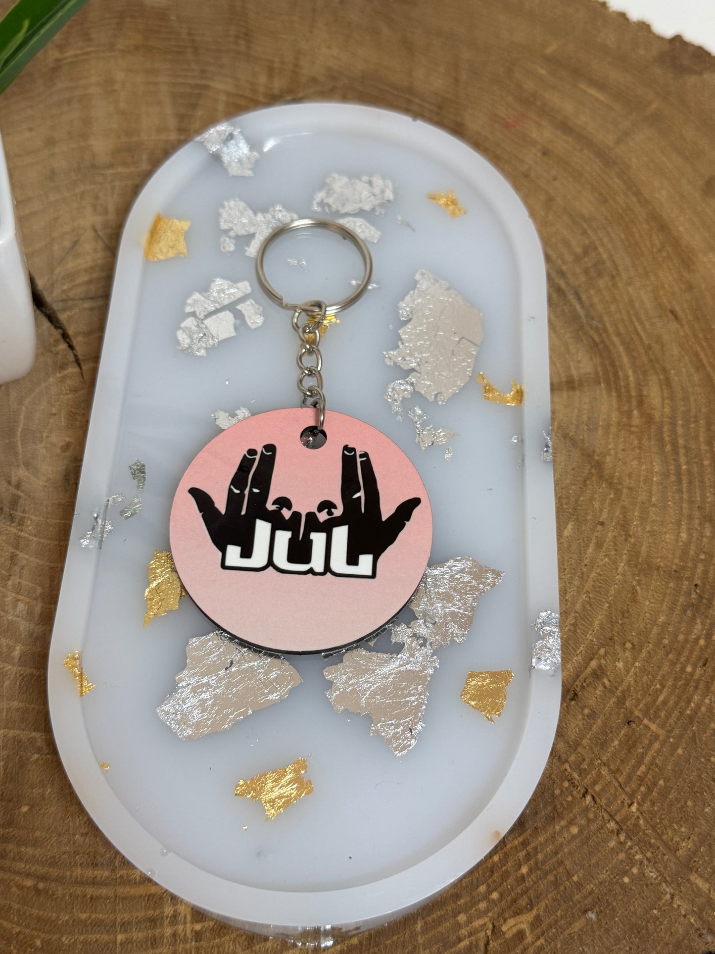Porte-clés en MDF Personnalisé