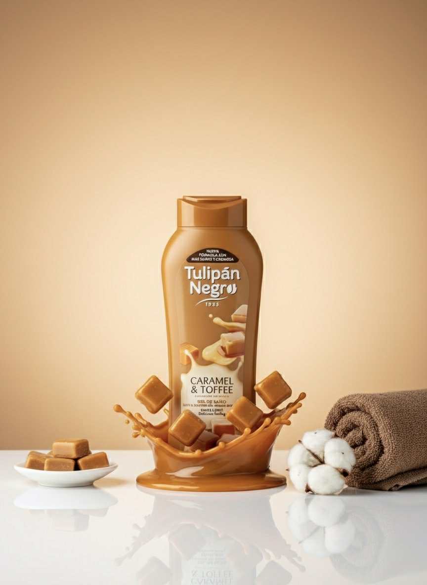 Tulipan Negro Gel Douche Caramel & Toffee