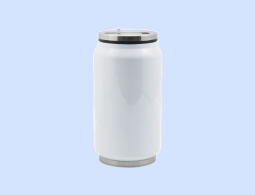Gourde canette blanche – 350 ml