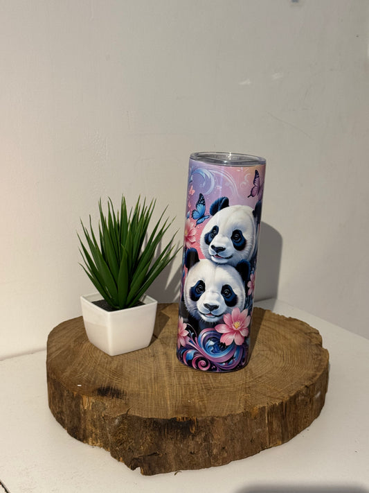 Tumbler motif panda & fleurs – 59cl
