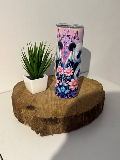 Tumbler motif panda & fleurs – 59cl