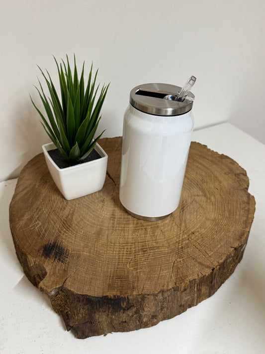 Gourde canette blanche – 350 ml