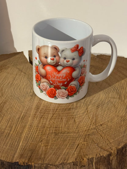Mug Saint-Valentin Oursons - Happy Valentine's Day