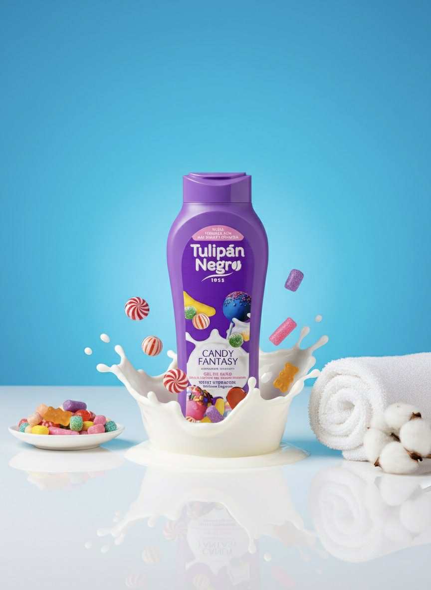 Tulipán Negro Gel Douche Candy Fantasy